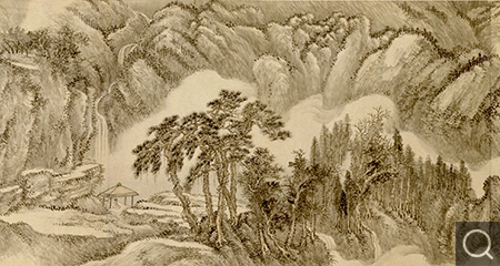 廬山白云圖卷