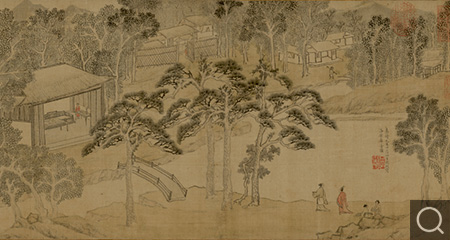 洛原草堂圖卷