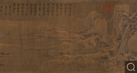 雪江歸棹圖卷