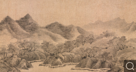 云山墨戲圖卷