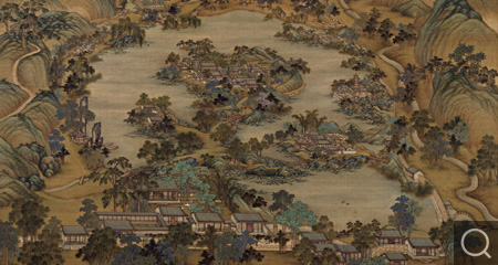 避暑山莊圖軸