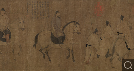 游騎圖卷