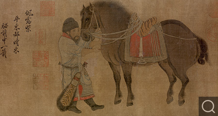 昭陵六駿圖卷