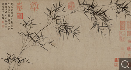 竹枝圖卷