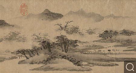 西山雨觀圖卷